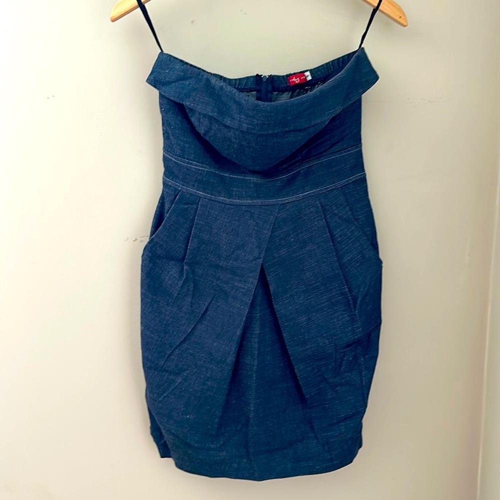 Denim mini